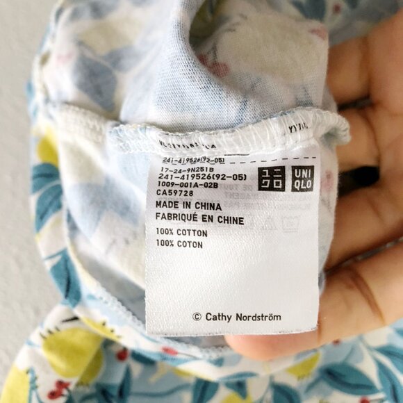 UNIQLO Scandinavian Pattern Short Sleeve T-Shirt Size XS - Picture 7 of 10